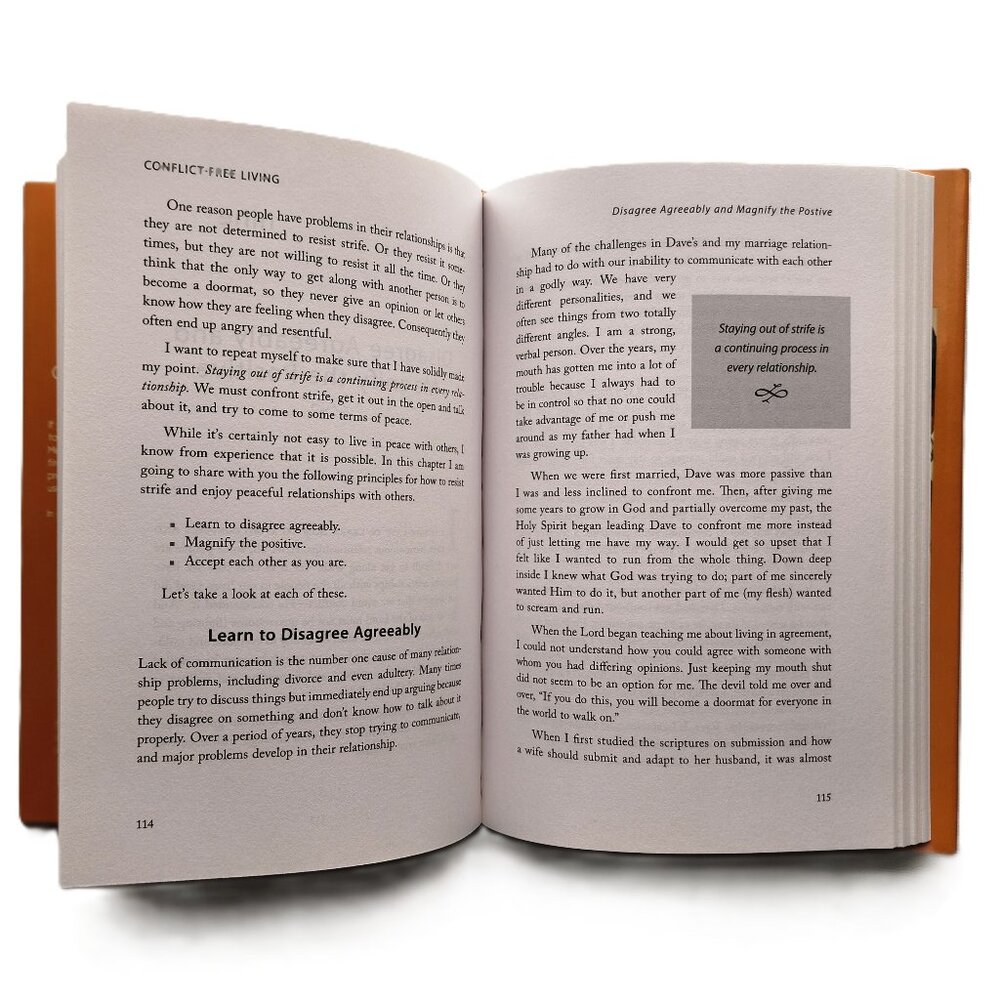 Conflict Free Living: How to Build Healthy Relationships for Life by Joyce Meyer - Picture 4 of 8